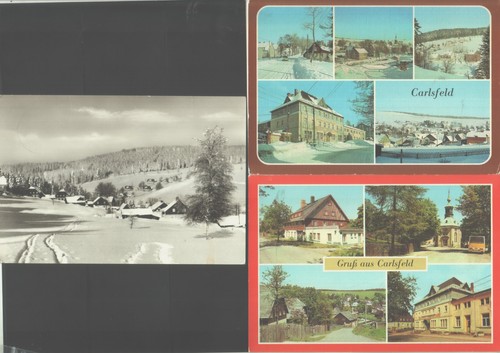 Carlsfeld ddr karten - ,