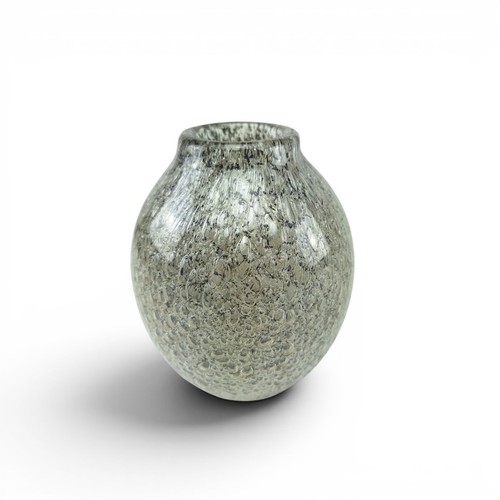 Vintage bubble glas vase - vintage,