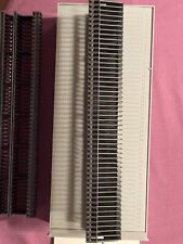 4x Diakasten Aufbewahrung Stapelbox Dia-Einheitsmagazine 100 Dias Braun Activ N2