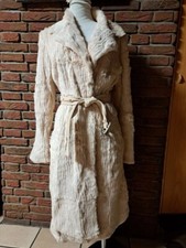 Marc Cain Pelzmantel (echtes Kanin), Fell, Echtleder, Gr. N3 (S-M), super!