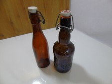 DDR Bierflasche Bügelverschluß  0.33 l Braunglas Altenmünster 0.5 l, C3.13.2