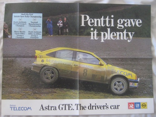 Vauxhall astra gte rallye auto - rallye,