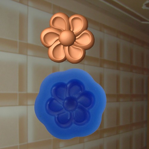 Stuck rosette gießform - stuck,