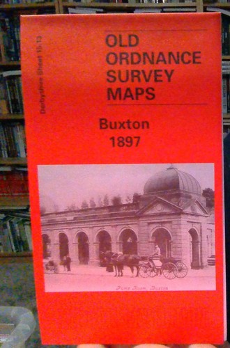 Map buxton 1897 derbyshire - buxton,