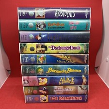 Disney VHS Videokassetten