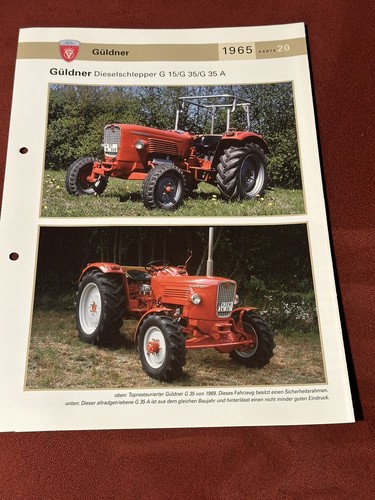 Güldner traktor schlepper - traktor,