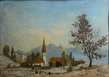 Oberstdorf, 1941 | Gemälde