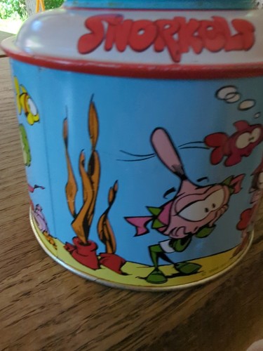 Snorkels spieldose blech 1985 - snorkels,