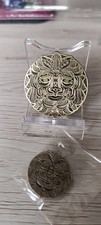Geocoin mit Floralem Motiv