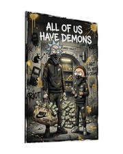 Rick & Morty Leinwand Bild