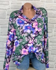 Damen Bluse Tunika Shirt Hemd