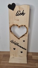 Holz Deko Schild, Stele