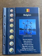 Leuchtturm OPTIMA Nachtrag Euro-Kursmünzen Belgien 2002 neuwertig