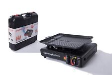 Gaskocher mit Grillplatte