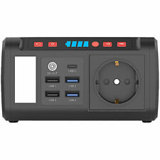 revolt Mini-Powerbank & Solar-Konverter, 88,8 Wh, 12/230 V, Versandrückläufer