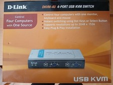 D-LINK KVM SWITCH 4-Port