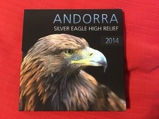 1oz Andorra Silbermünze 2014