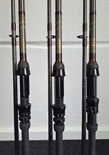 3× Bruce & Walker Expert Carp 12ft 2.75lbs Carp Rods mit ALPS Rollenhalter Döbel