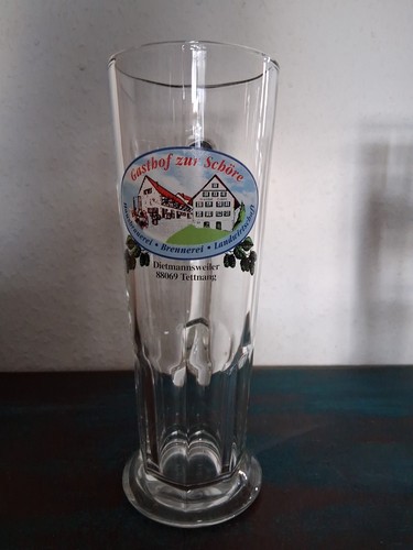 Bierkrug glaskrug gasthof - 0,5l,