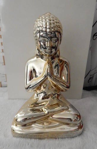Goldener sitzende betender - goldener,