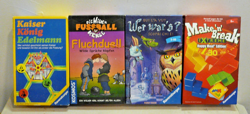 Gesellschaftsspiele - 4x,