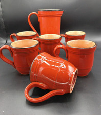 Krug Set + 6 Gläser mit