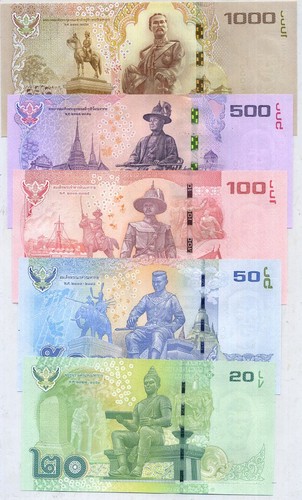 Thailand set unc - 5, 20