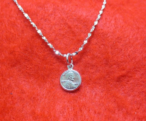 14kt weißgold zoll 1mm - 30,