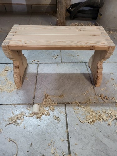 Vintage holz schemel hocker - vintage,