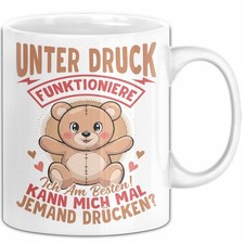 Sarkastischer Teddybär Tasse