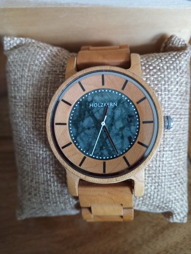 Holzkern armbanduhr herren - armbanduhr,