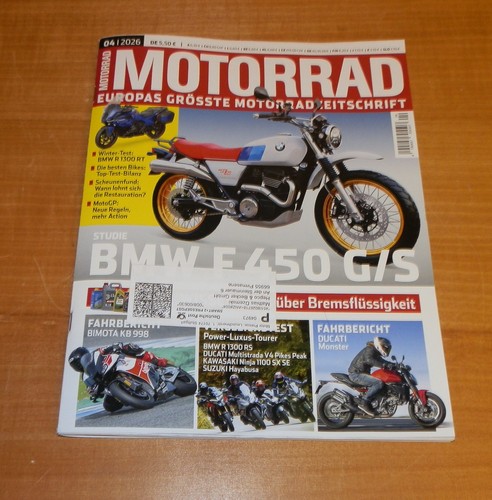 Motorrad 2026 bmw - motorrad, 4/2026,