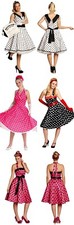 50er Jahre Kleid Rock n Roll