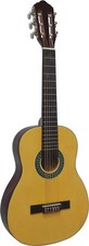 1/4 KINDERGITARRE - CLASSIC GITARRE - NATUR HELL - JUGEND - ENDKNOPF - LINDE -K7