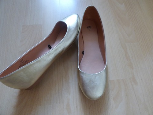 Ballerinas 38 in gold - ballerinas,,