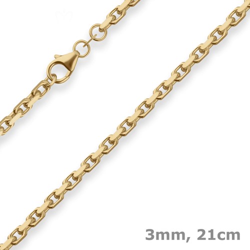 3mm armband ankerkette - armband,