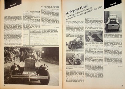 Oldtimer markt 1986 hanomag - 02/1986,