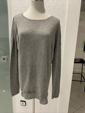 BRAX Damen Strickpullover Gr.38-40 L grau meliert.Wolle/Kaschmir Top Zustand