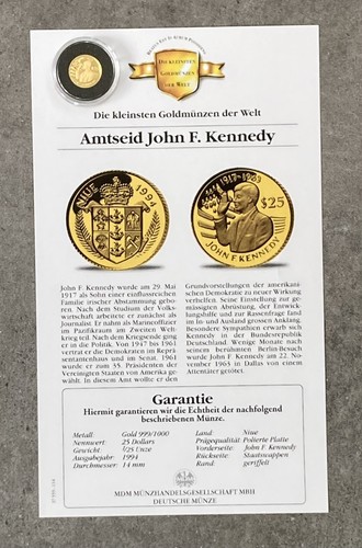 Die kleinsten goldmünzen - kleinsten,