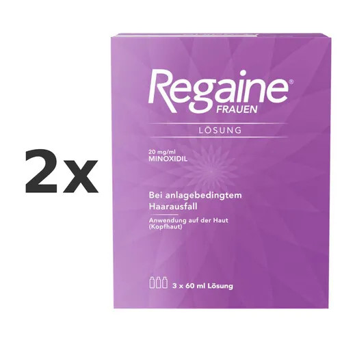 Regaine frauen lösung - 2x,