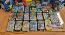 Leere Original Pokémon Mini Tin Boxen Zufällige Auswahl 