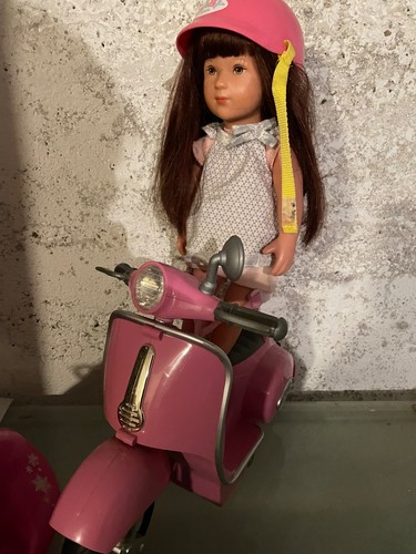 Spielpuppe lange haare cm - haare, 30