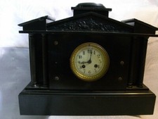 ANTIKE KAMINUHR - MARMORUHR