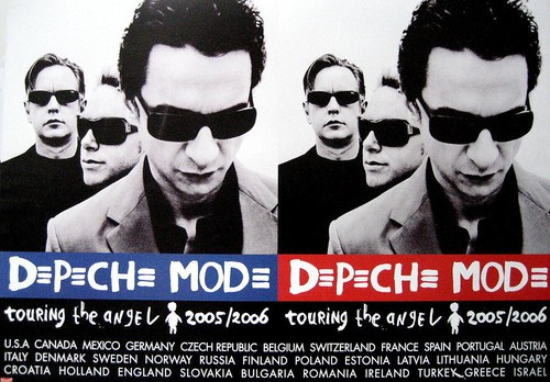 Depeche mode poster touring - mode,