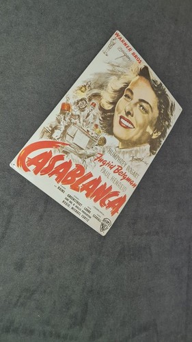 Blechschild kino warner bros - blechschild,