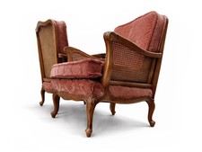 Antiker Stuhl Wiener Geflecht