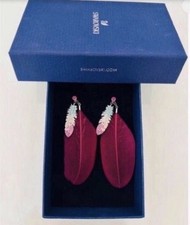 Swarovski Federohrringe ca. 8