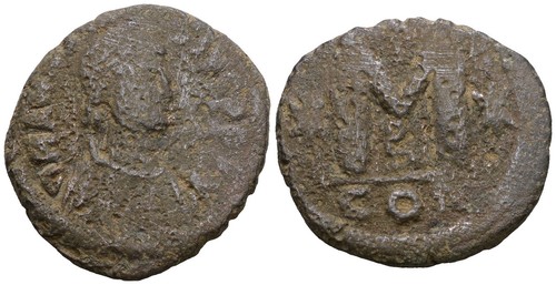 Byzanz nummi anastasius i - byzanz,