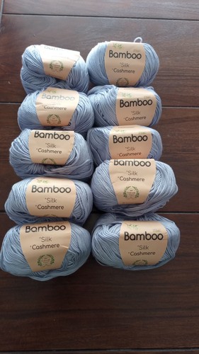 Wolle paket 10x50 bambus - gr,