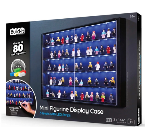 Build minifiguren vitrine - minifiguren,